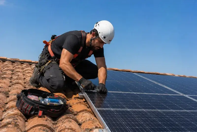 Maintenance et monitoring de panneaux solaires en Aude