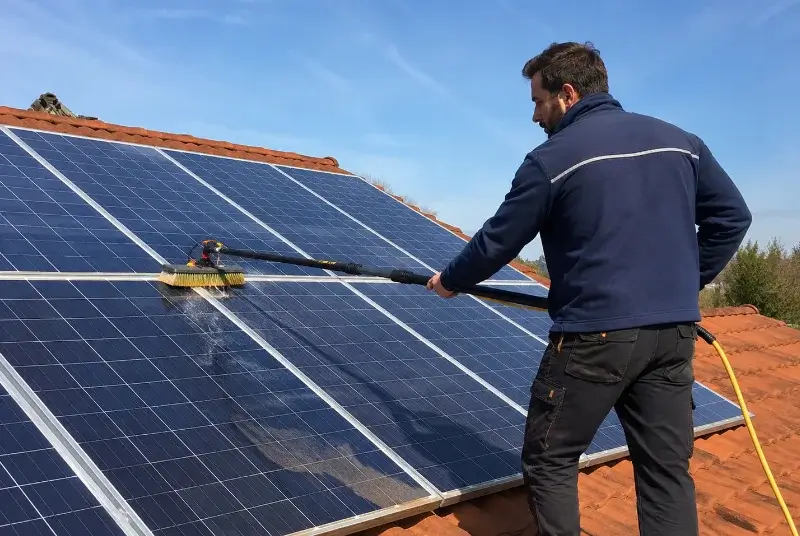 Nettoyage et entretien de panneaux solaires en Aude